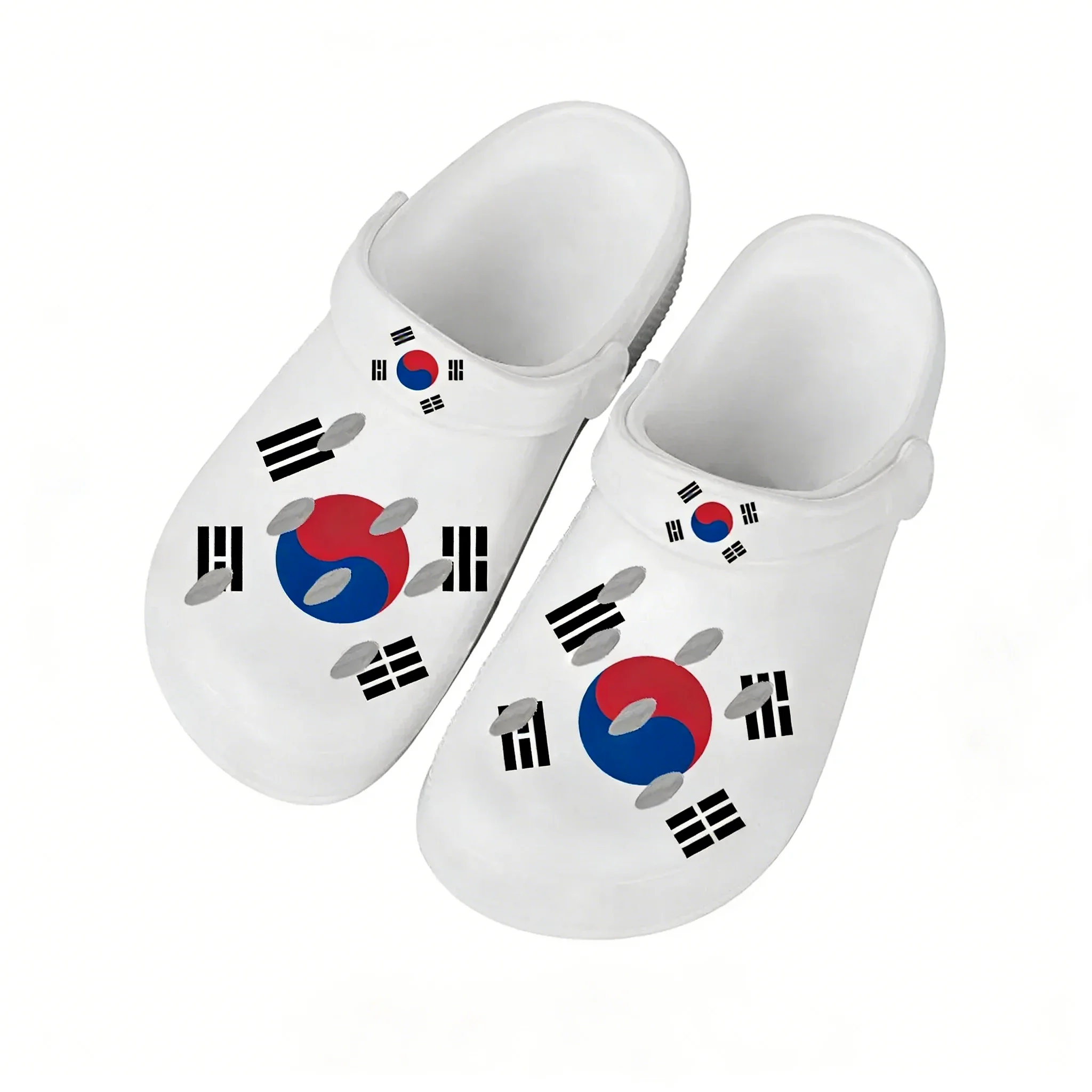 Women'S Fashion Korea - Sandálias com a Bandeira Nacional da