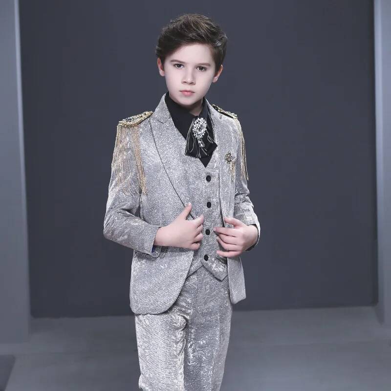 Women Fashion Over The Years - Traje Infantil Masculino Elegante para Halloween,