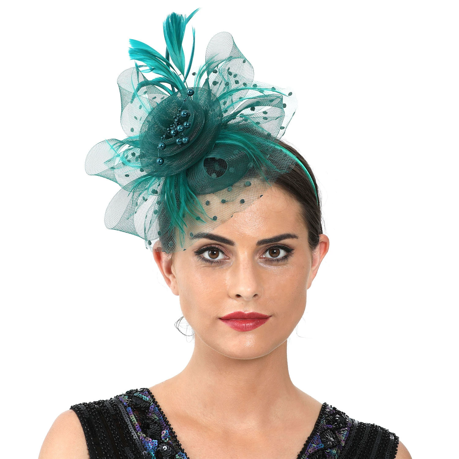 Women'S Fashion Kentucky Derby - Elegante Fascinator Feminino para Coquetel, Chá