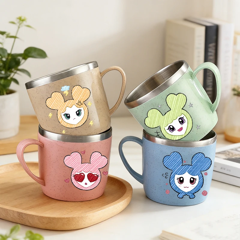 Women'S Fashion Korea - Canecas de aço inoxidável com desenhos