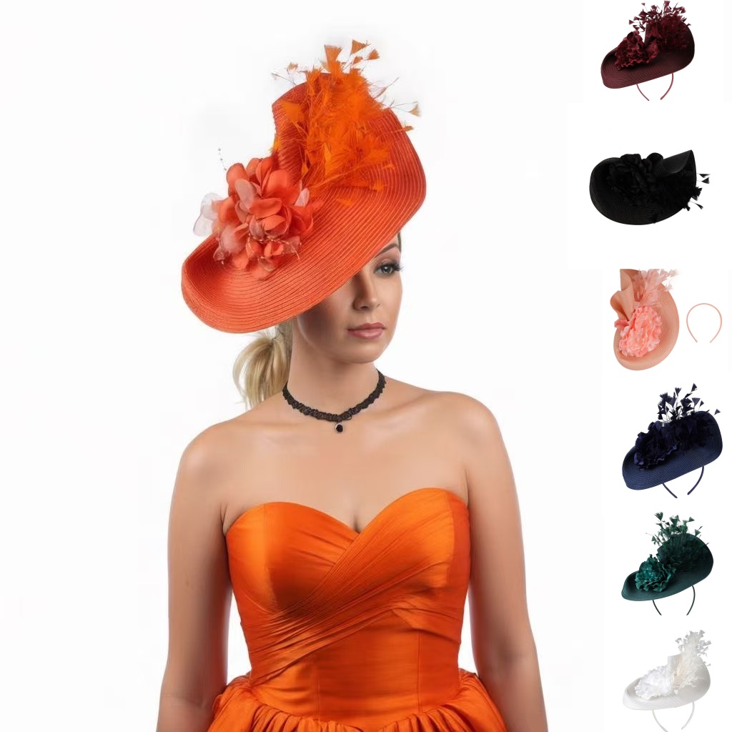 Women'S Fashion Kentucky Derby - 2026 Chapéu Fascinator Feminino Exagerado com