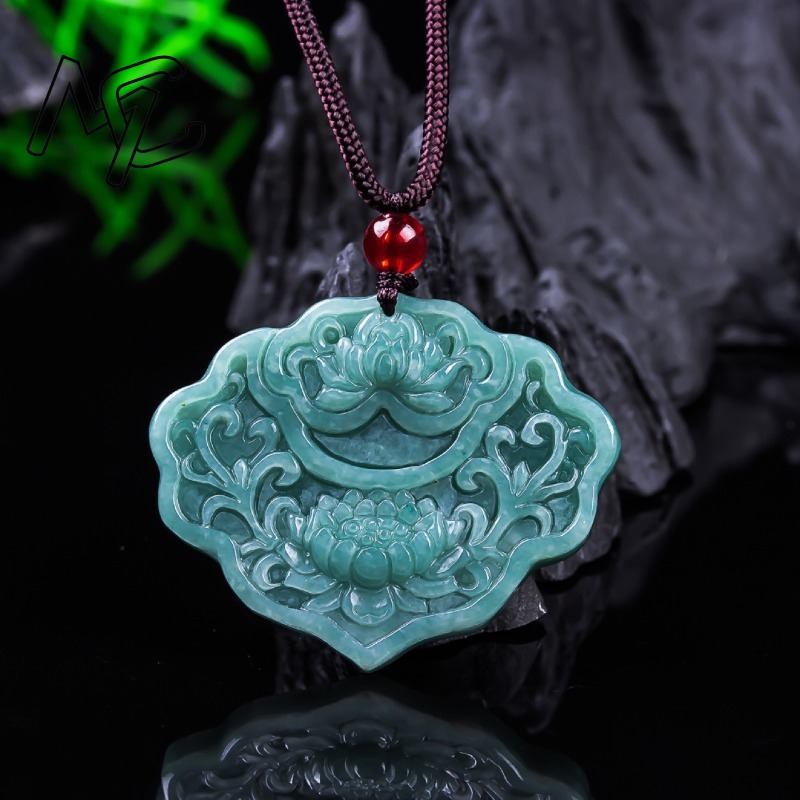 Women'S Fashion Jewellery - Real birmanês uma esmeralda jade azul
