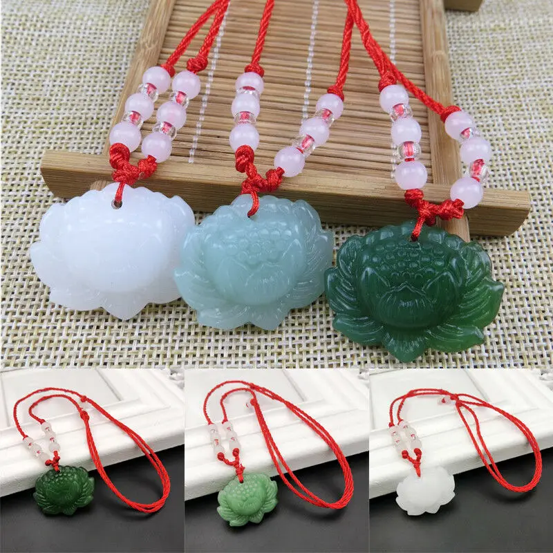 Women'S Fashion Jewellery - Colar com pingente de lótus em