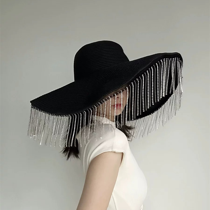 Chapéu de Palha com Aba Larga  - Women Fashion Photoshoot avaliação e preço