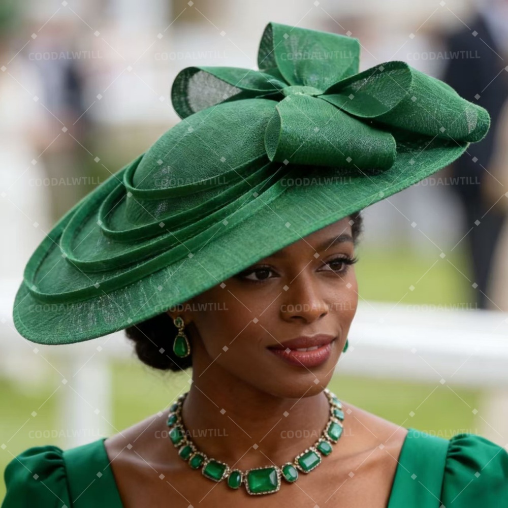 Chapéu Fascinator Grande com L - Women'S Fashion Kentucky Derby avaliação e preço