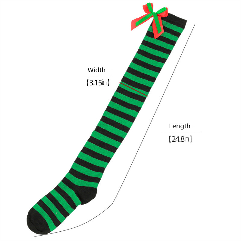 Natal laço meias de malha acim - Women Fashion Over The Years avaliação e preço