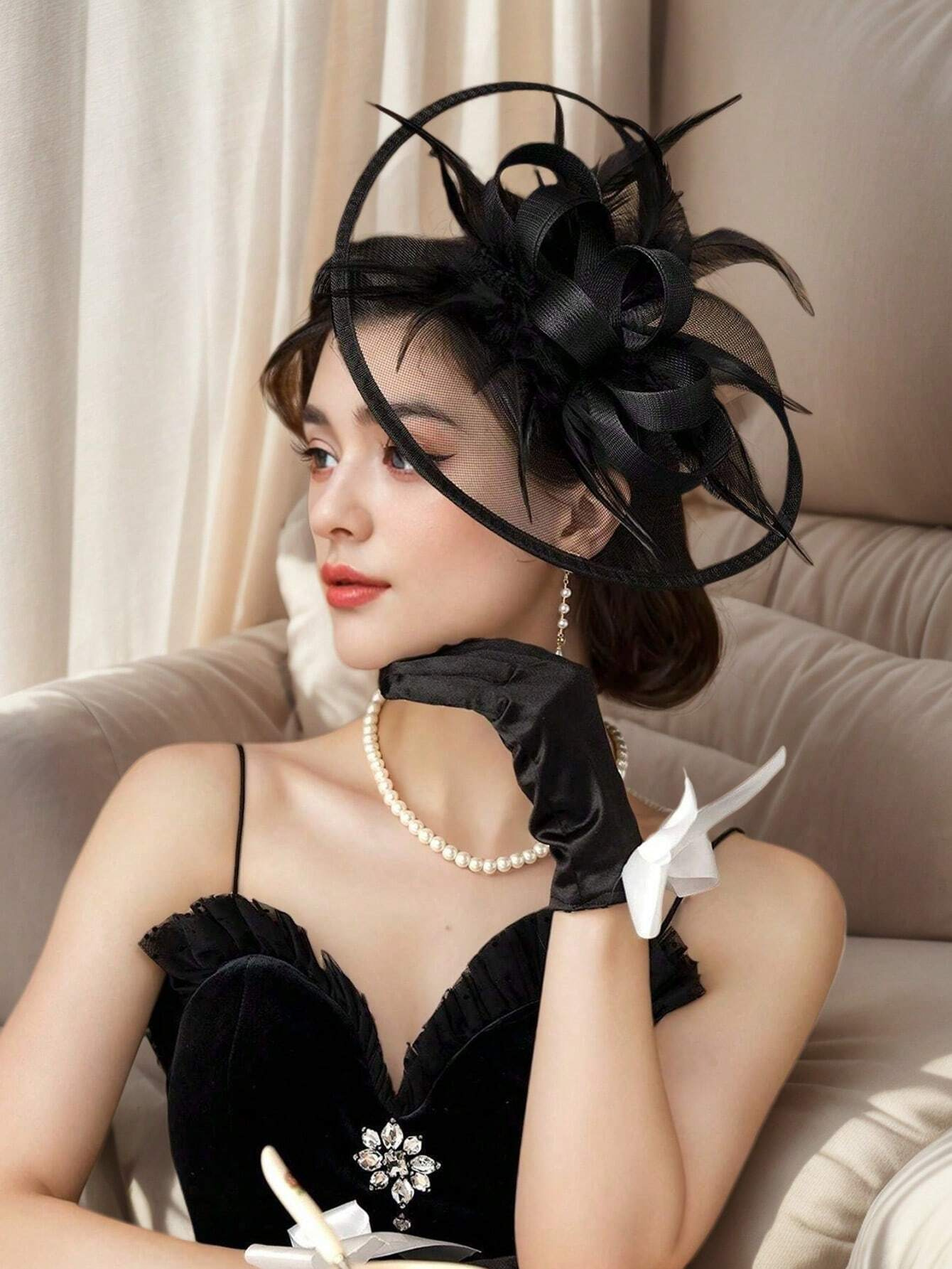 1 pc fascinators chapéus para  - Women'S Fashion Kentucky Derby avaliação e preço