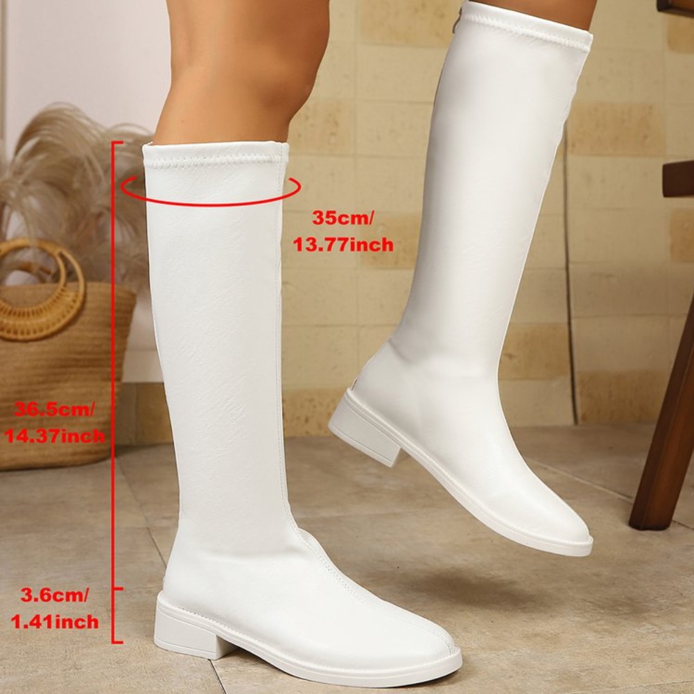 Botas de cano alto para mulher - Women'S Fashion Knee High Boots avaliação e preço