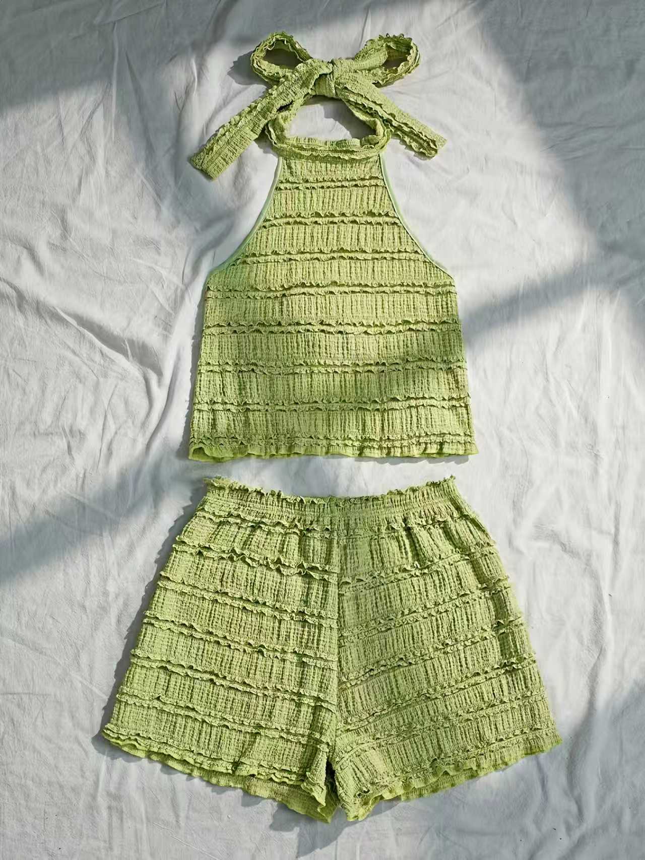 Conjunto de Top Cami e Calças  - Lace Trim Cami avaliação e preço