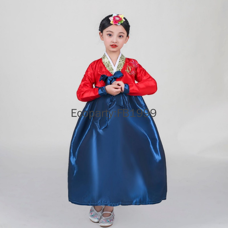 Vestido hanbok para meninas, 4 - Women'S Fashion Korea avaliação e preço