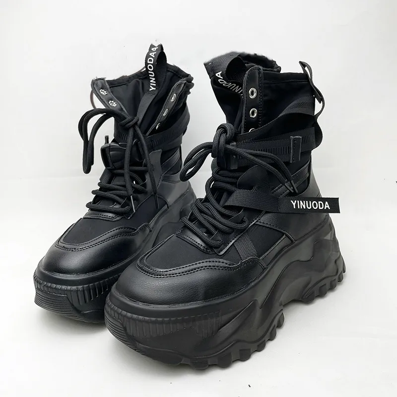 Outono inverno botas de plataf - Women'S Fashion Korea avaliação e preço