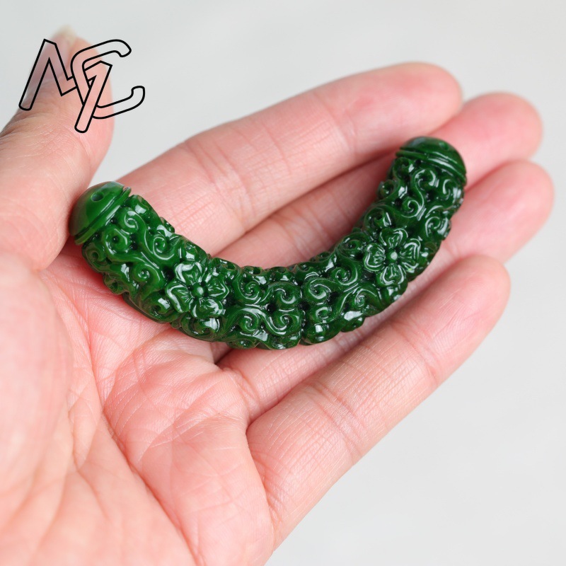 1 peça de Jade Verde Natural e - Women'S Fashion Jewellery avaliação e preço