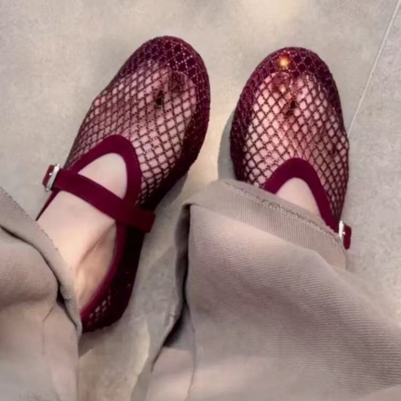 Sandálias Femininas Vazadas co - Women'S Fashion Shoes avaliação e preço