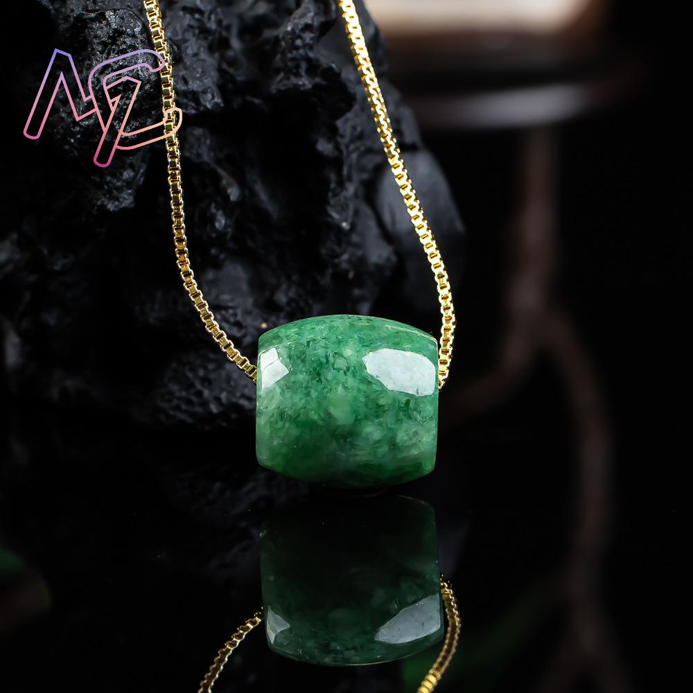 Natural real jade grânulo ping - Women'S Fashion Jewellery avaliação e preço
