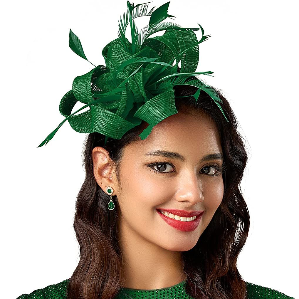 Mulheres elegantes flor fascin - Women'S Fashion Kentucky Derby avaliação e preço