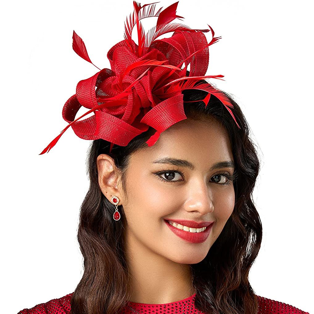 Mulheres elegantes flor fascin - Women'S Fashion Kentucky Derby avaliação e preço