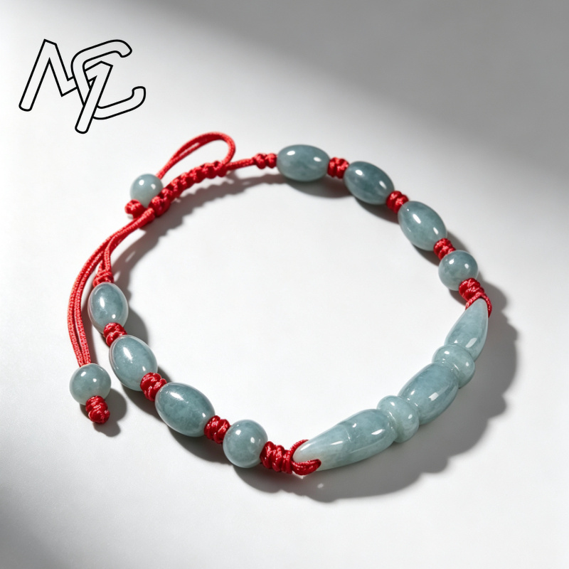 Contas de Jade Azul Natural, E - Women'S Fashion Jewellery avaliação e preço